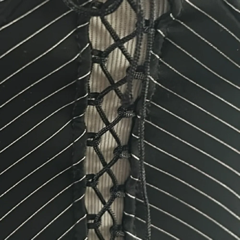 Deadstock Gothic Morbid Threads Corset - Picture 3 of 16